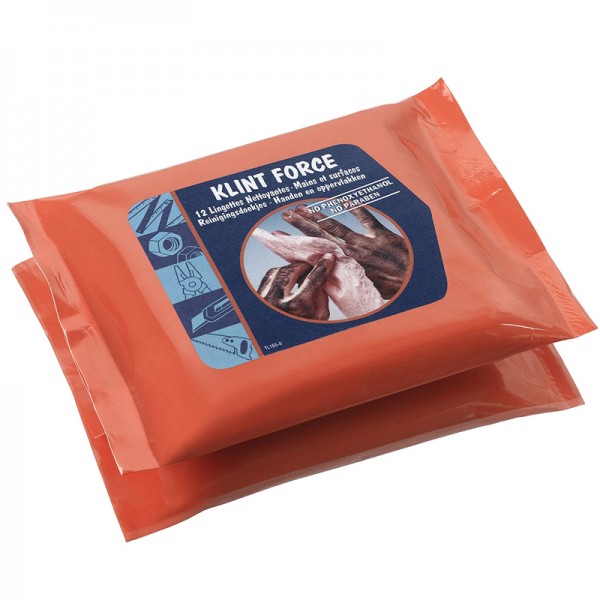 Lingettes imprégnées pour mains et surfaces - 26 x 27 cm - Carton de 288 lingettes emballées...