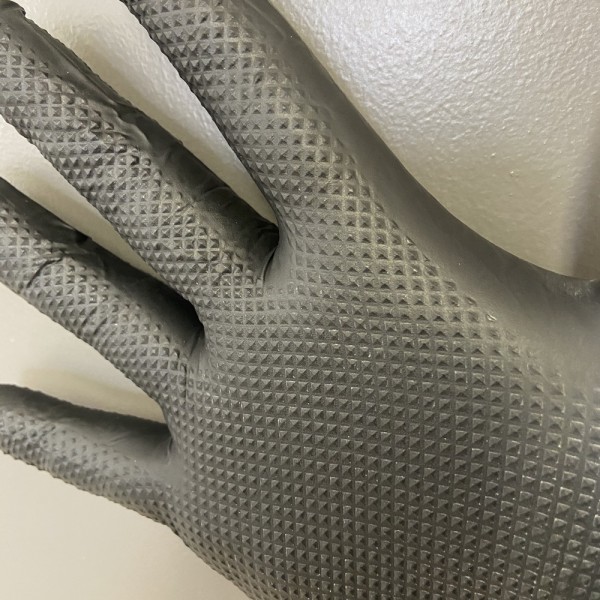 Gants en Nitrile texture diamant (50 unités)