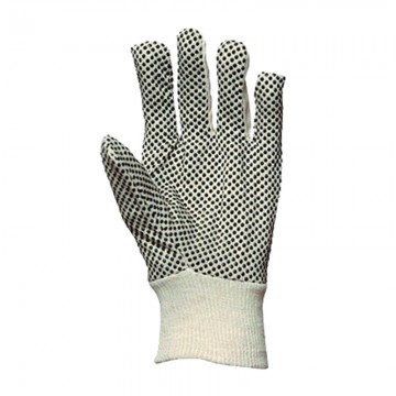 Gants coton avec picots ( en paquet de 12 paires )