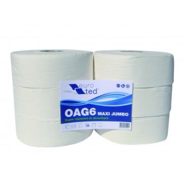 Papier hygiénique pure ouate blanche gaufrée 2 plis 160F