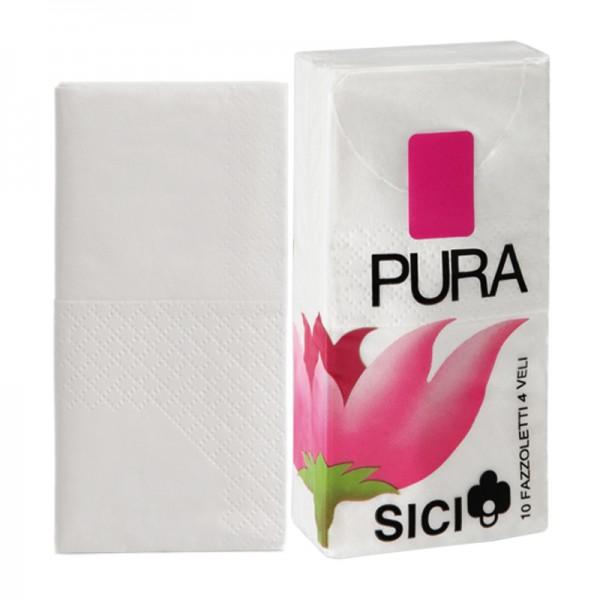 Paquet mouchoirs pure ouate blanche lisse 3 plis