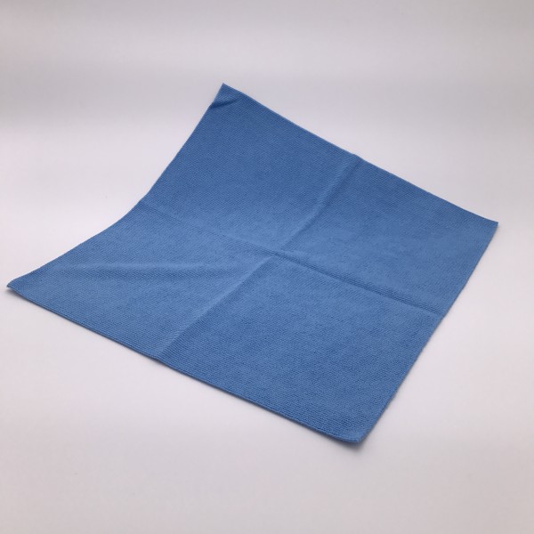 Chiffon microfibre bleu spécial lavage automobile 40 x 40 cm