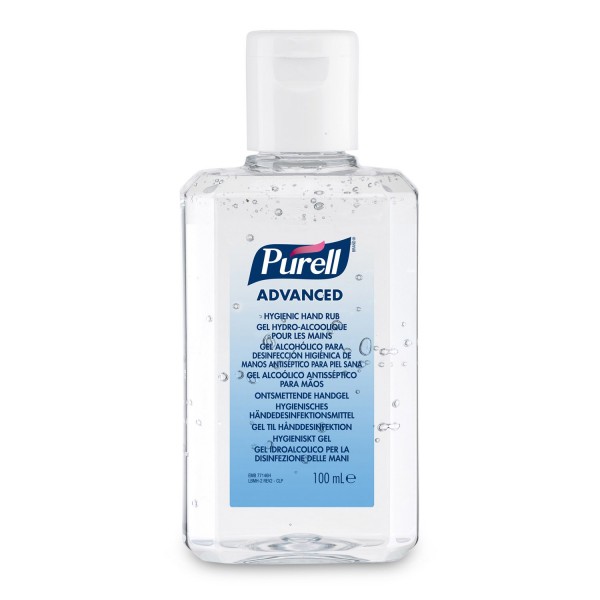 Gel hydroalcoolique inodore/incolore flacon 100ml