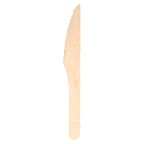 Couteau en bois naturel 16 cm