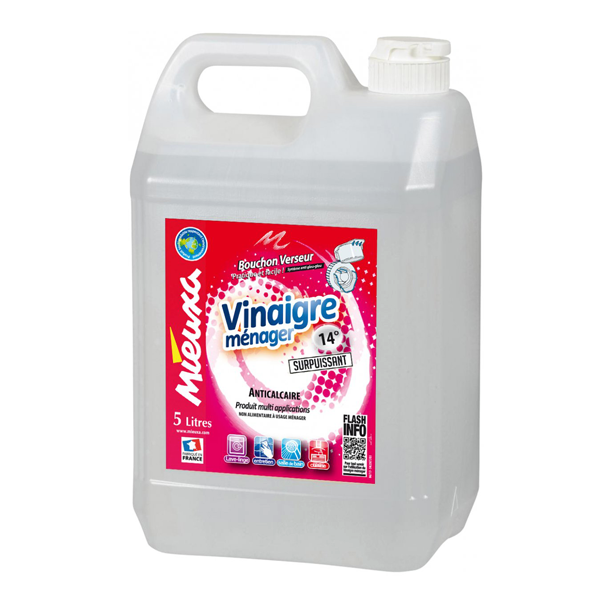 Vinaigre ménager 14° bidon 5 L
