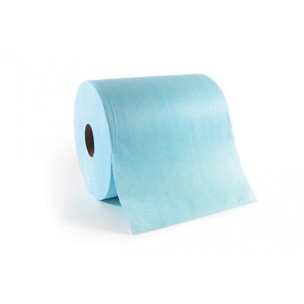 Chiffon non-tissé Ikatex - Boîte distributrice - 500 formats Bleu