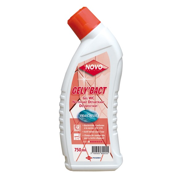 gel WC fraicheur  nettoyant détartrant désodorisant