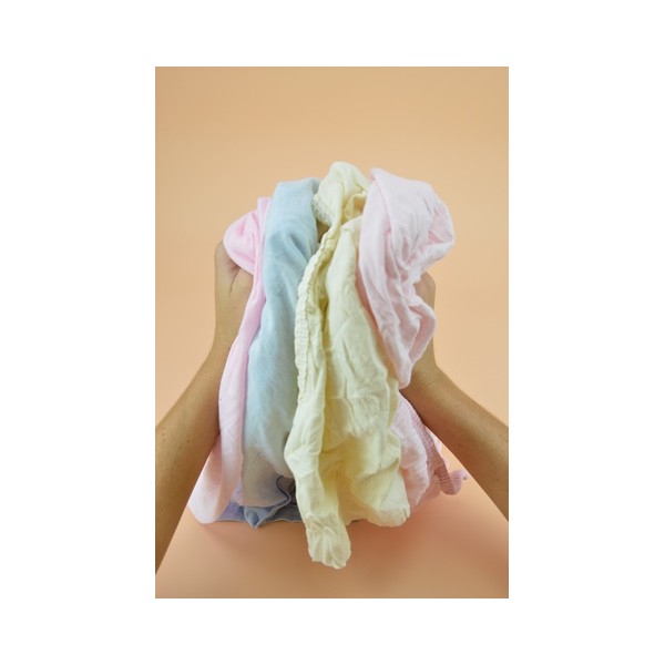 Chiffon coton tee shirt jersey clair pastel sac de 1kg