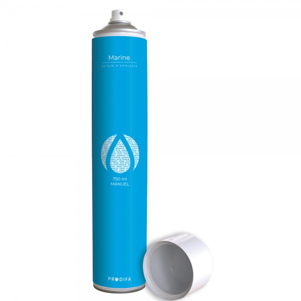 Spray 750 ml parfum haut de gamme Marine. Longue rémanence luxe