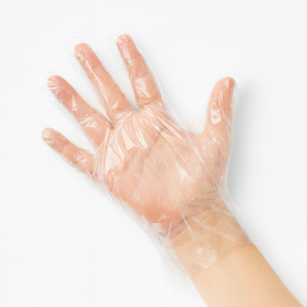 Gants polyéthylène transparent