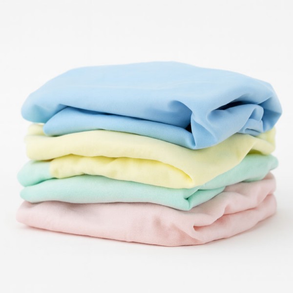 Chiffon drap couleur pastel polycoton
