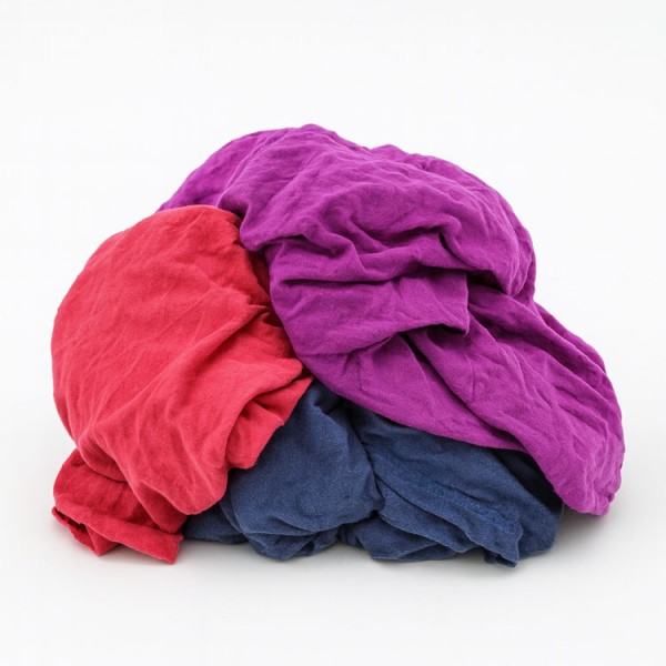 Chiffon coton couleur jersey tee-shirt sac de1kg