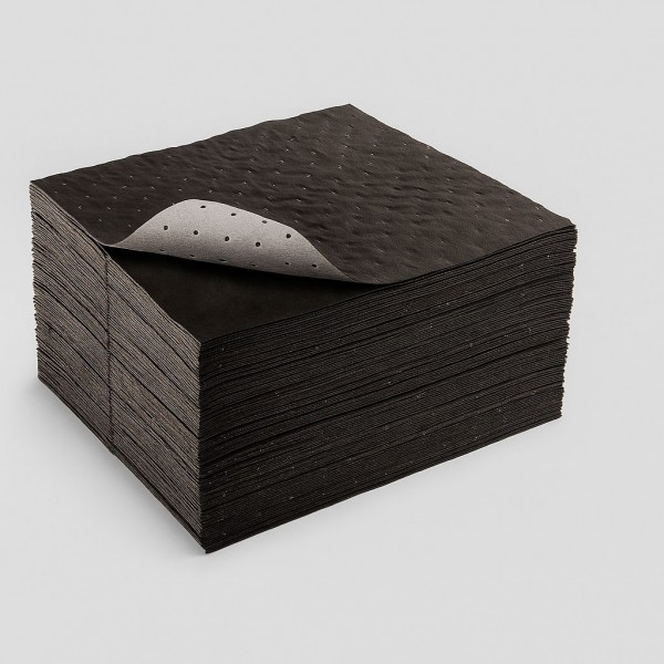 Absorbant 100 feuilles grises pour tous liquides 280 gr/m²