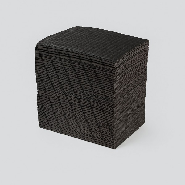 Absorbants 200 feuilles grises pour tous liquides 200 gr/m²