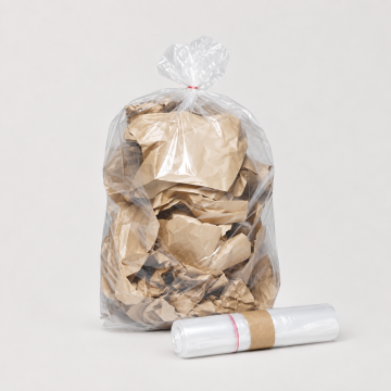 Sac poubelle 200 L transparent 45 µ
