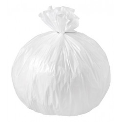 SAC POUBELLE 50L EN PLASTIQUE x10