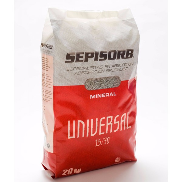 Sable absorbant minéral 20 kg Sepiolite - BUNZL