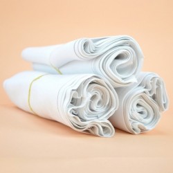 Porte-papier hygiénique en tissu non tissé réutilisable, chiffon paresseux,  tampon à récurer à sec, essuie-tout de cuisine, imprimé dessin animé, poulet