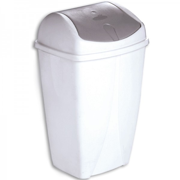 Poubelle à couvercle basculant plastique 50L - Cep Office Solutions