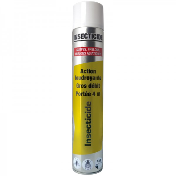 Insecticide anti guêpes / frelons / frelons asiatiques - 750 ml