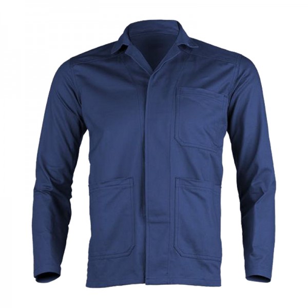 Veste de travail homme, Blouson de travail, Multi Poches, Grande Taille S -  XXXL, Manteau de travail, Bleu/Noir/Rouge, Haute qualité Vetement (S, Bleu)  : : Mode