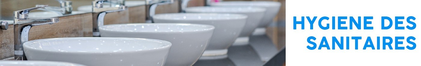 Tout pour l'hygiène des sanitaires : distributeurs de papier toilette, d'essuie main, etc.