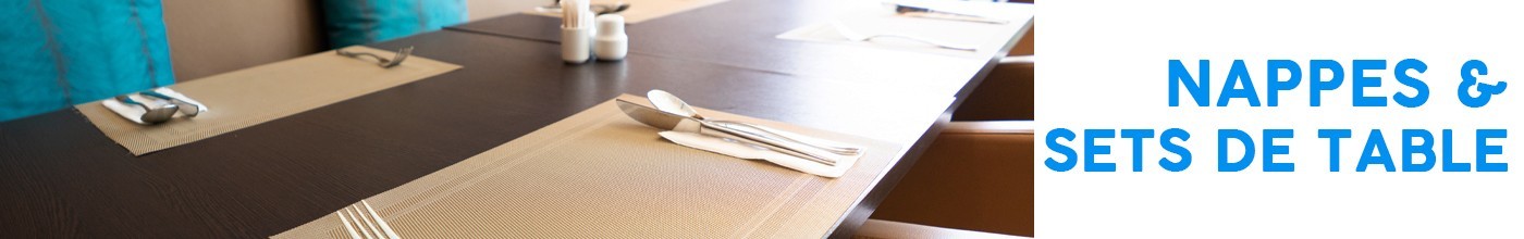 Serviettes, nappes et sets de table